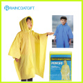 Disposbale Impermeable Amarillo PE Barato (RVC-140)